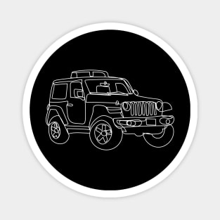 Jeep Rules Magnet